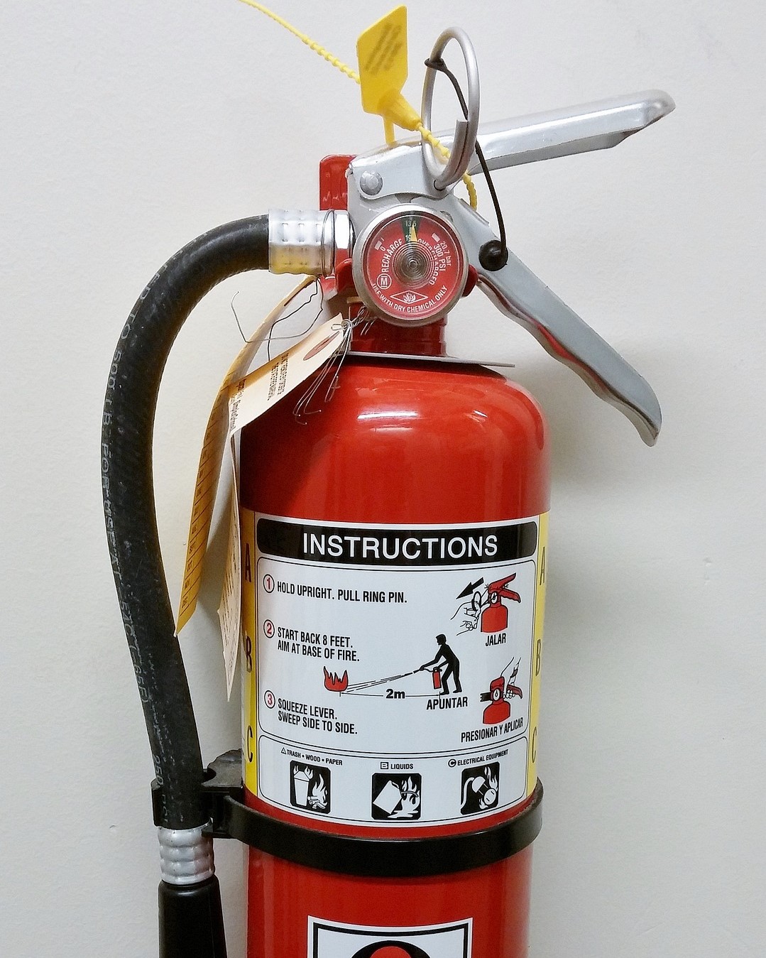 this image shows fire extinguisher in Santa Rosa, CA